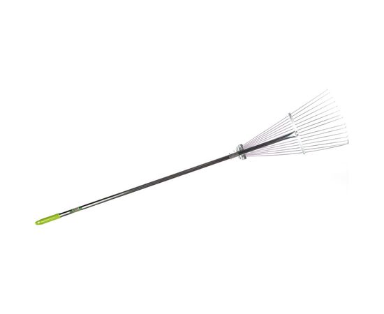 Регулируемые веерные грабли с металлической ручкой FEONA 004-0008 51252 – изображение 3