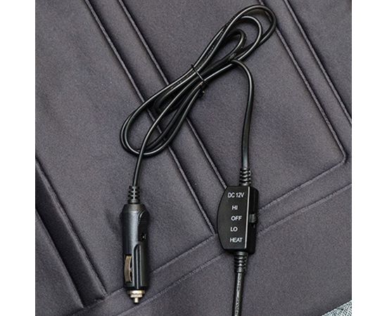 Подогрев сиденья со спинкой, с терморегулятором SKYWAY 2 режима, серый S02201009 – изображение 2