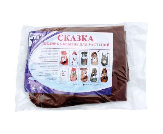 Зимнее укрытие Комплект-Агро Сказка 150х97см Собака KA3616 – изображение 3