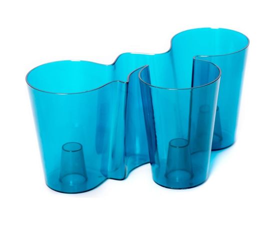 Кашпо для орхидей GARDENPLAST Азалия d=130 мм, h=190 мм, бирюзовое 4814132002230 90008 – изображение 4