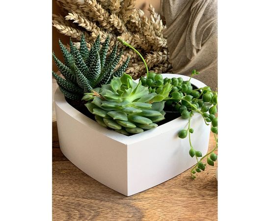 Кашпо для цветов VILLERMO СЕРДЦЕ G_039 – изображение 2