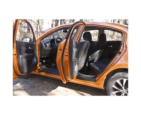 Накладки на внутренние пороги дверей Русская Артель для KIA Rio IV 2017- г.в. NK-159502 – изображение 6