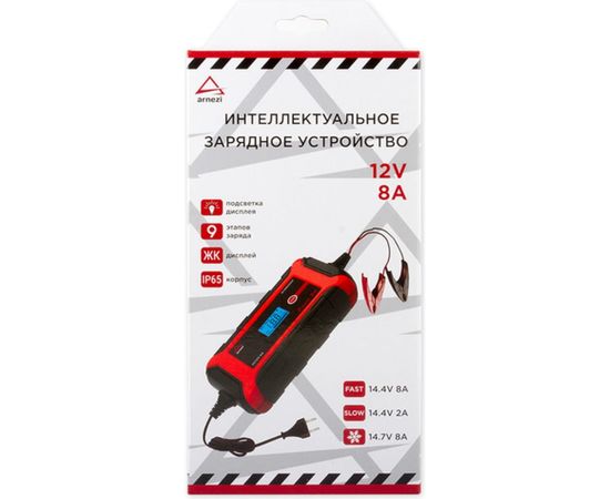 Зарядное устройство ARNEZI Smart X4 12 В DC, 8 A R7990004 – изображение 2