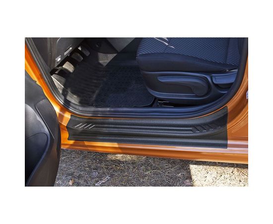 Накладки на внутренние пороги дверей Русская Артель для KIA Rio IV 2017- г.в. NK-159502 – изображение 3