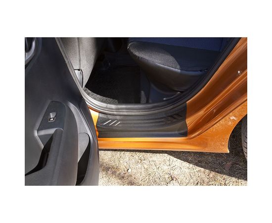 Накладки на внутренние пороги дверей Русская Артель для KIA Rio IV 2017- г.в. NK-159502 – изображение 2