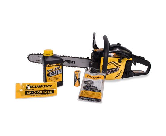 Бензопила Champion 240-16""-3/8-1,3-56 A240-16 + подарочный набор – изображение 2
