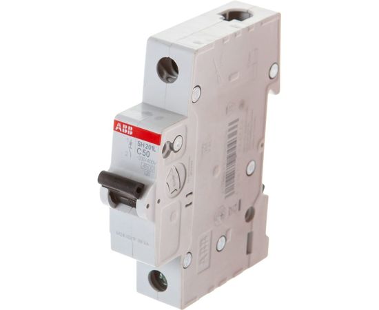 Автоматический однополюсный выключатель ABB 50А С SH201L 4.5кА 2CDS241001R0504 