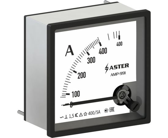 Амперметр Aster AMP-991 400/5А AMP991-400 