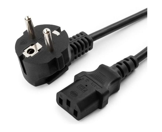 Кабель питания Cablexpert Schuko-C13, VDE, 10А, 10м, черный, с заземлением PC-186-VDE-10M – изображение 3