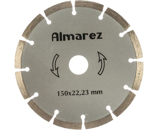 Диск отрезной алмазный Бетон (150х22.23 мм) Almarez 300150 – изображение 3