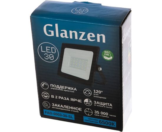 Светодиодный прожектор Glanzen FAD-0003-30-SL 00-00005489 – изображение 4
