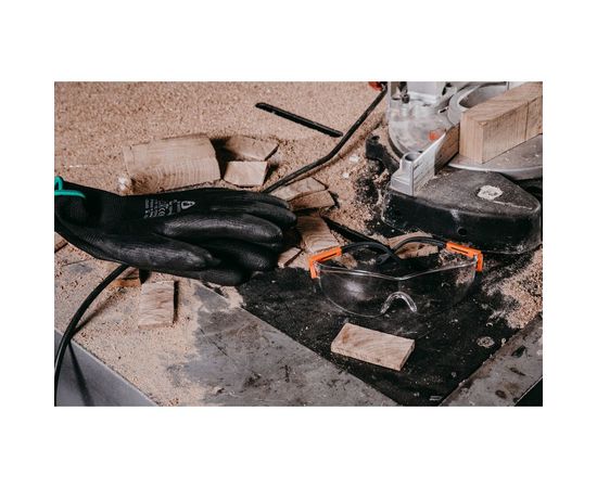 Защитные перчатки с полиуретановым покрытием JetaSafety JP011b/L – изображение 10