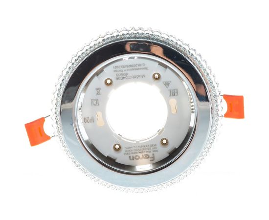 Встраиваемый потолочный светильник FERON с подсветкой, 20LEDх2835, SMD, 4000K, 15W, GX53, CD4036 40503 – изображение 3