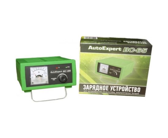 Зарядное устройство AutoExpert BC-65, 12V, max 6A, режимы зарядки: полностью автоматический, ручная установка тока BC-65 – изображение 2