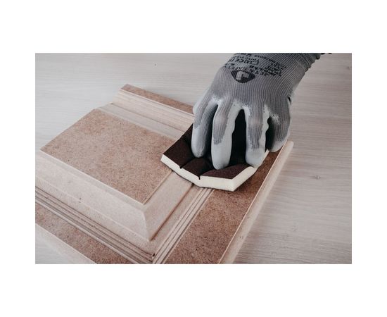 Защитные перчатки с полиуретановым покрытием JetaSafety JP011b/L – изображение 4