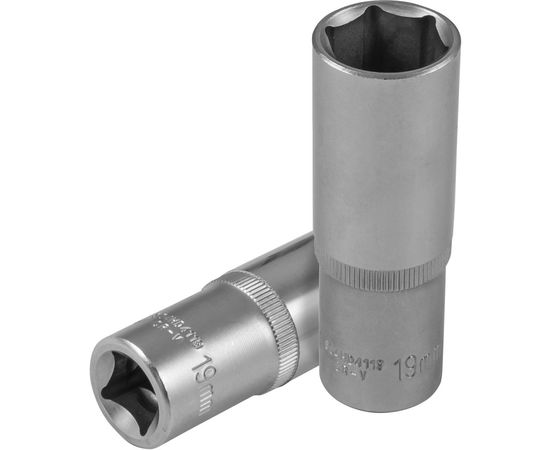 Головка торцевая глубокая 6-гранная (1/2"DR; 19 мм) Jonnesway S04HD4119 