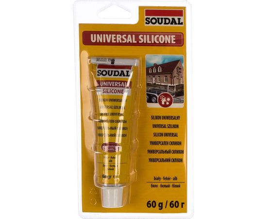 Универсальный силикон SOUDAL белый 120031 