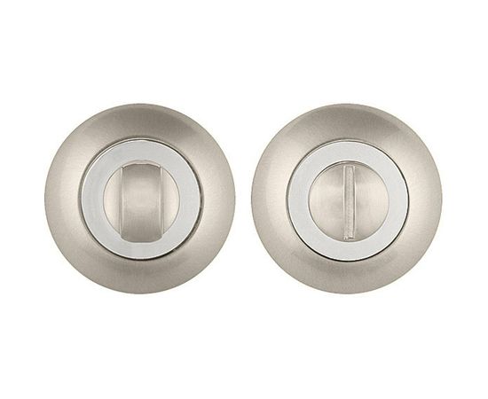 Поворотная ручка PUNTO BK6 ZR SN/CP-3 матовый никель/хром 41117 