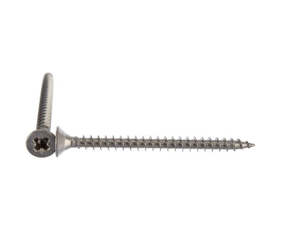 Универсальный шуруп с потайной головкой Tech-Krep 4х50 нерж.ст. А2 6шт 141808 