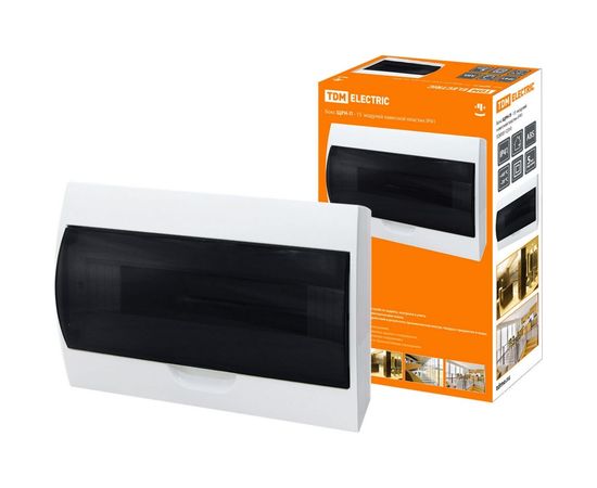 Бокс ЩРН-П-15 модулей навесной пластик TDM SQ0901-0010 