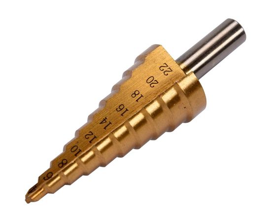 Сверло по металлу ступенчатое (4-22 мм) YATO YT-44741 