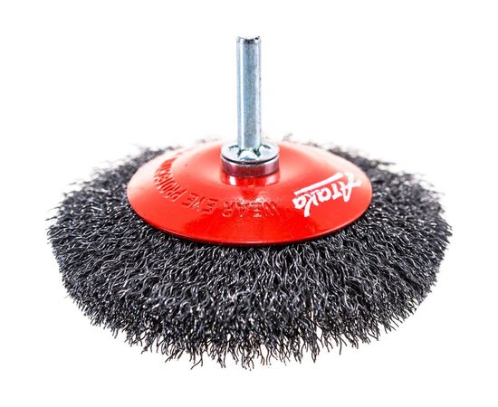 Щетка вогнутая 210006120 (100 мм) для дрели АТАКА 22382 