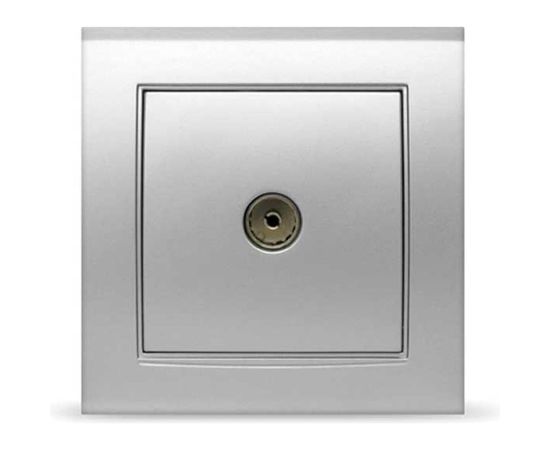 Розетка UNIVersal бриллиант TV серебро 7949827 