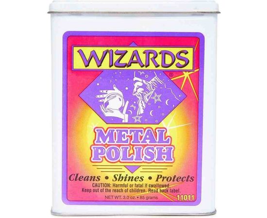 Вата для очистки металла Metal Polish 85 гр WIZARDS 11011 