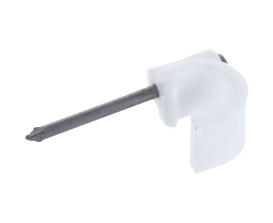 Скоба для кабеля, круглая А 7мм, 50шт - пакет Tech-Krep 103648 – изображение 4