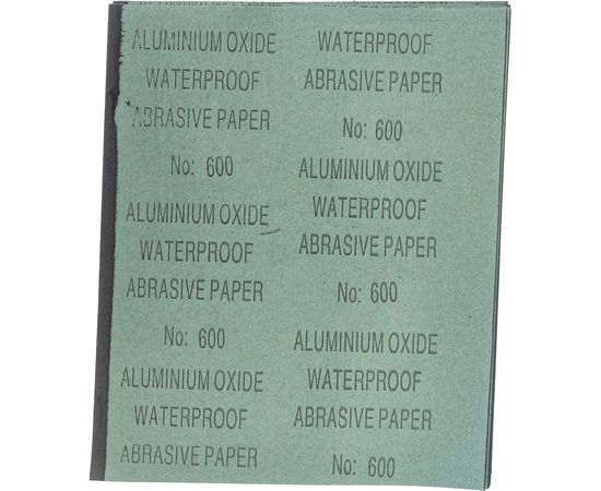 Бумага шлифовальная наждачная (10 шт; 230х280 мм; Р600) ZOLDER Z-103-2328-600 – изображение 3