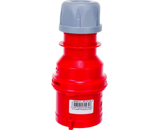 Кабельная вилка PCE 32А 380V 3P+N+E IP44 025-6 – изображение 5