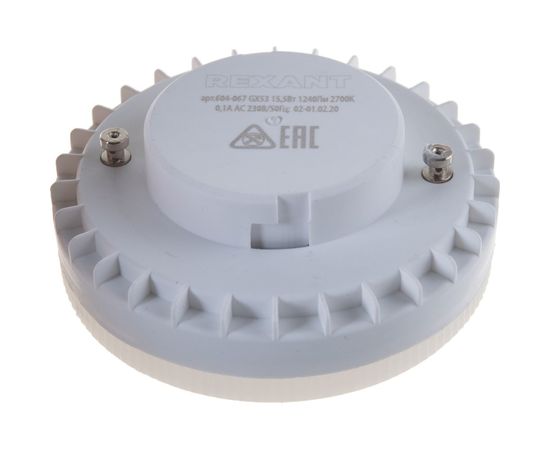 Светодиодная лампа REXANT Рефлектор GX53 15,5Вт 1240лм 2700K теплый свет 604-067 – изображение 4