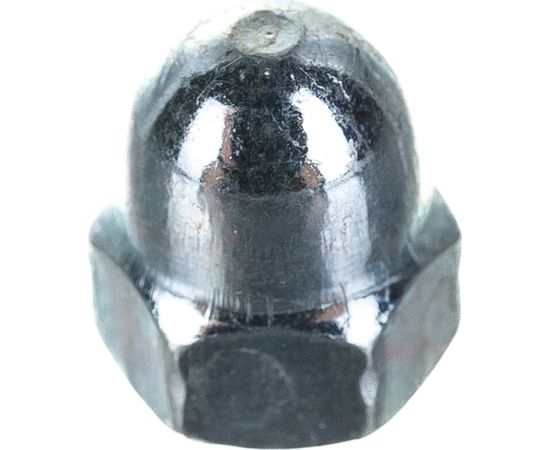 Колпачковая гайка Tech-Krep DIN1587 оцинкованная М5 10 шт - пакет 112276 – изображение 3