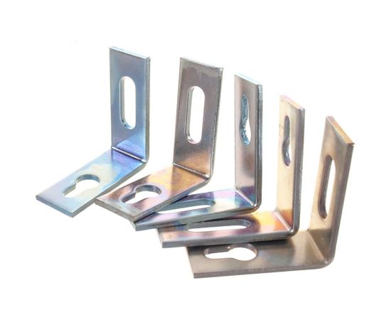 Мебельный оцинкованный уголок 46х46х15х3.0мм, 5шт - пакет Tech-Krep 110091 – изображение 2