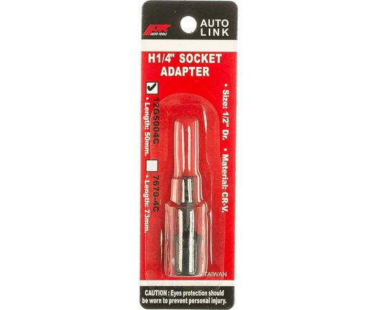 Адаптер для торцевых головок (1/2"; 50 мм) в блистере JTC 12G5004C – изображение 2