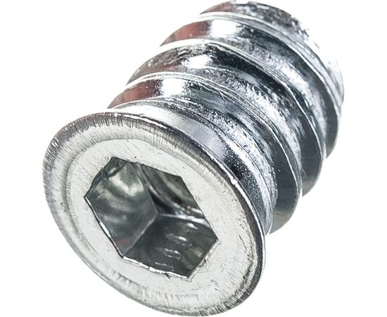 Мебельная гайка-штифт ЕВРОПАРТНЕР Zn М6х10х12 10шт. 6 2423 1 – изображение 2