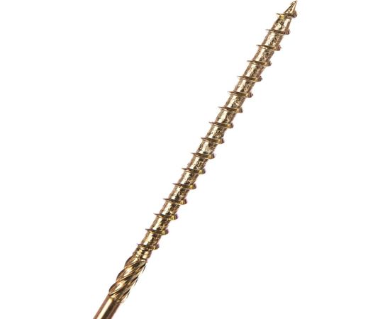 Шуруп для дерева ЕВРОПАРТНЕР прессшайба TORX 30, неполная резьба, ж/п 6.0x200, 1 шт. 0 0047 0 – изображение 5