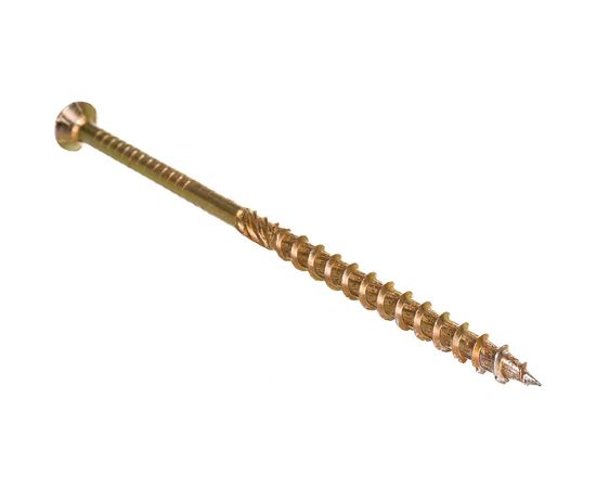 Конструкционный шуруп для дерева ЕВРОПАРТНЕР потай TORX 40, ж/п 8x160 1 шт. 0 1424 0 – изображение 3