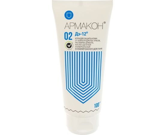 Универсальный защитный крем АРМАКОН ДЭ-12 от водорастворимых и водонерастворимых веществ, 100 мл 1199 605163 – изображение 3