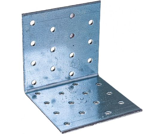 Крепежный уголок VORMANN 80х80х80х2,5 мм, оцинкованный 70 941 000 – изображение 3