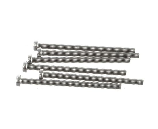 Винт с цилиндрической головкой, с прямым шлицем ЕВРОПАРТНЕР DIN 84 4x60 нержав. сталь 6 шт. G2 4246 1 – изображение 5