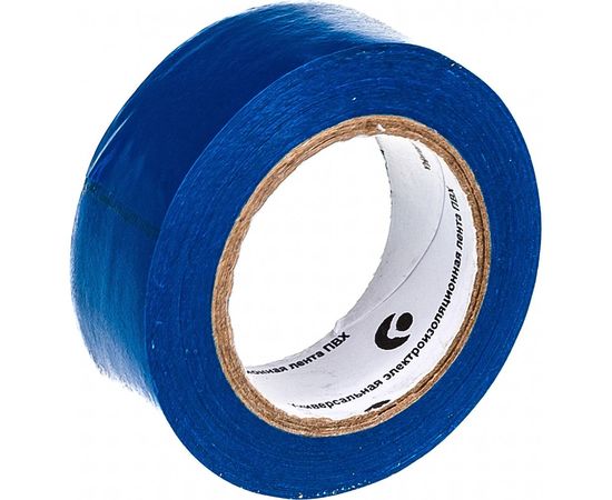 Изоляционная лента ULTIMA ПВХ, цвет синий 1910blue – изображение 3