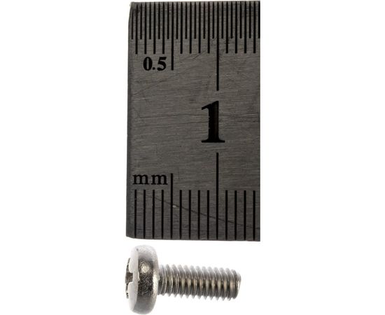 Винт DIN 7985 с цилиндр. гол. и сферой ГОСКРЕП М4 х 10 нержав. сталь 14 шт. 10-0016920 – изображение 3