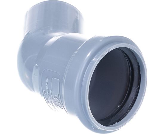 Канализационный отвод RTP 50 мм, 45 градусов, серый 11344 – изображение 2