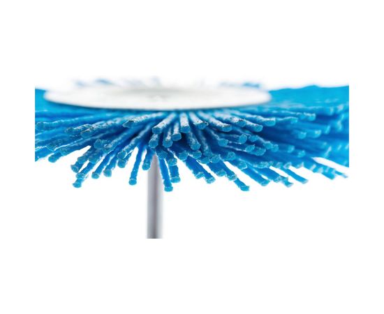 Щетка дисковая нейлоновая ZrO2 ПРОФИ (100х6 мм) для дрели SKRAB 35337 – изображение 5