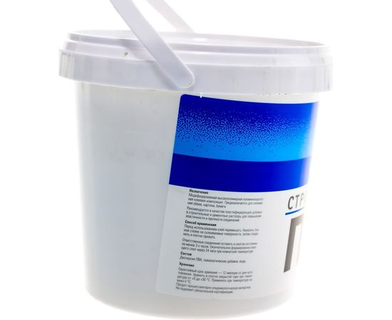 Клей ПВА Альмира строительный 1,0 кг 00-00000236 – изображение 2