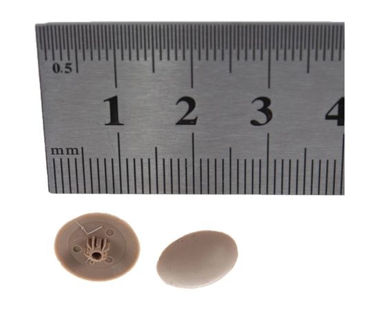 Заглушка №2 Tech-Krep темно-бежевая 15 шт - пакет 106208 – изображение 2