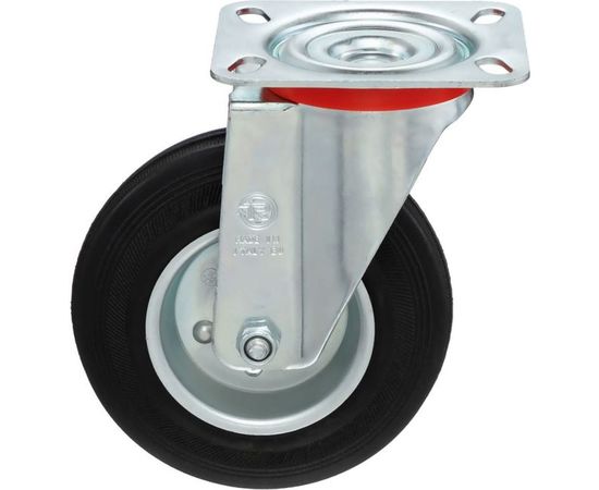 Колесо с вращающейся опорой и пластиной крепления (125 мм; 130 кг) Tellure rota 535103 – изображение 11