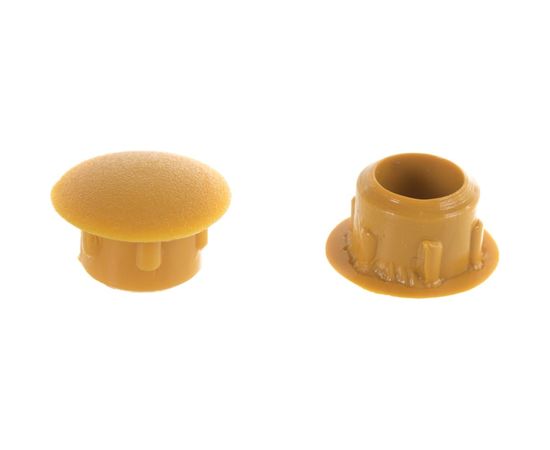 Декоративная заглушка Tech-Krep 8 мм охра 35 шт - пакет 108864 – изображение 2