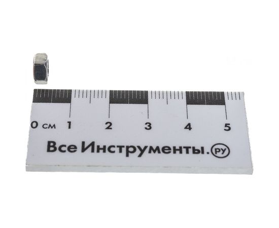 Шестигр. гайка ГОСКРЕП DIN 934 М5 нержав. сталь 20 шт. 10-0023670 – изображение 3